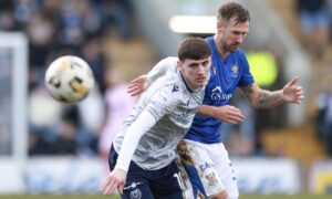 Charlie Reilly made an impact off the bench against St Johnstone. Image: David Young/Shutterstock