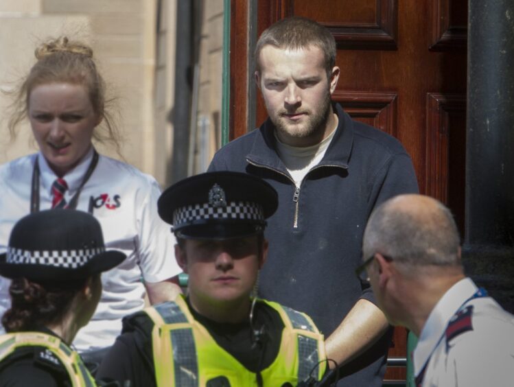 Callum Davidson at Forfar Sheriff Court