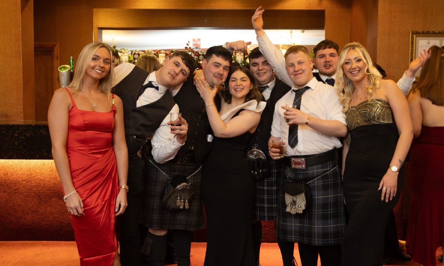 A night to remember at the Mearns Young Farmers annual dinner dance. Image: Paul Reid