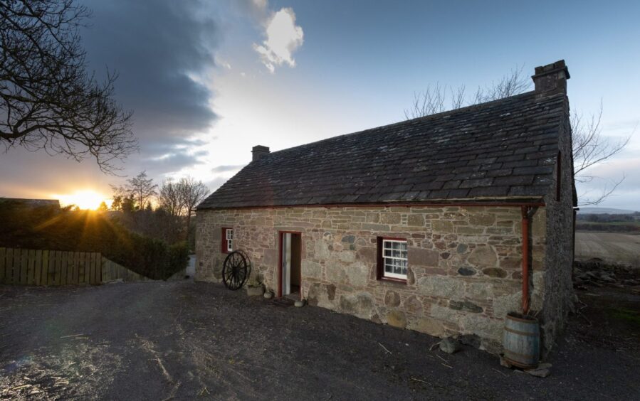 Netherton Cottage near Aberlemno.