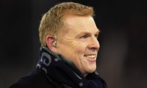 New Dunfermline Athletic boss Neil Lennon is all smiles.