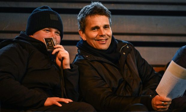 Simo Valakari watches Livingston play Raith Rovers.