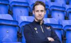 Daniels Balodis in the main stand at McDiarmid Park for a St Johnstone photocall.