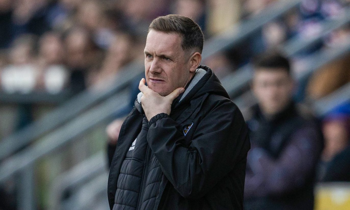 Former Dunfermline Athletic head coach Michael Tidser.