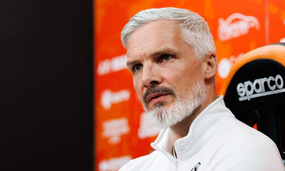 Dundee United boss Jim Goodwin