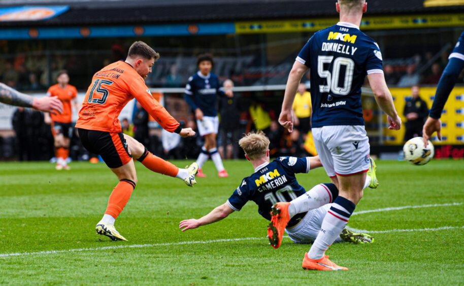 Glenn Middleton got Dundee United back in to the game