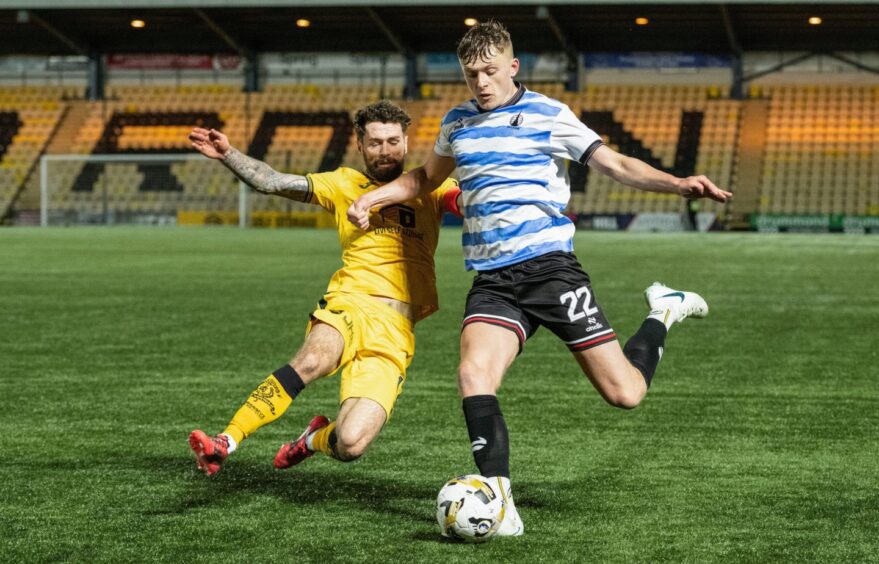 Dundee's Luke Graham earned an international call-up to Scotland U/21s