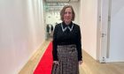 Kirsty Wark stepped out in style. Image: Poppy Watson/DC Thomson