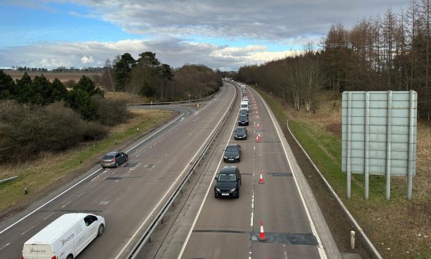 One person taken to hospital after crash on A90 near Brechin