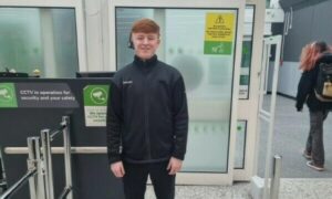 Ben Williams, a security guard at Asda Dundee Milton. Image: Asda