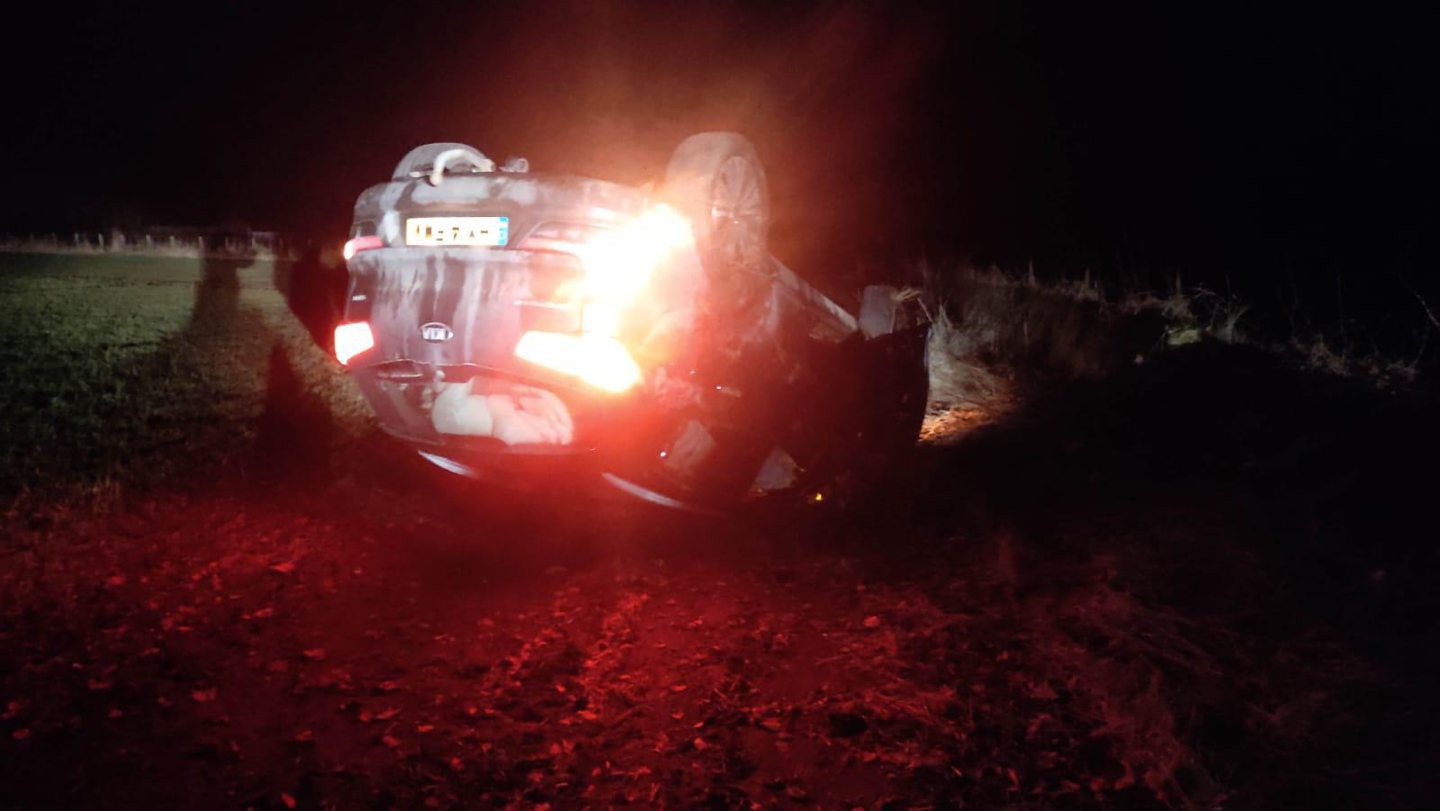 Angus musician's 'lucky' escape after car crash on way to gig