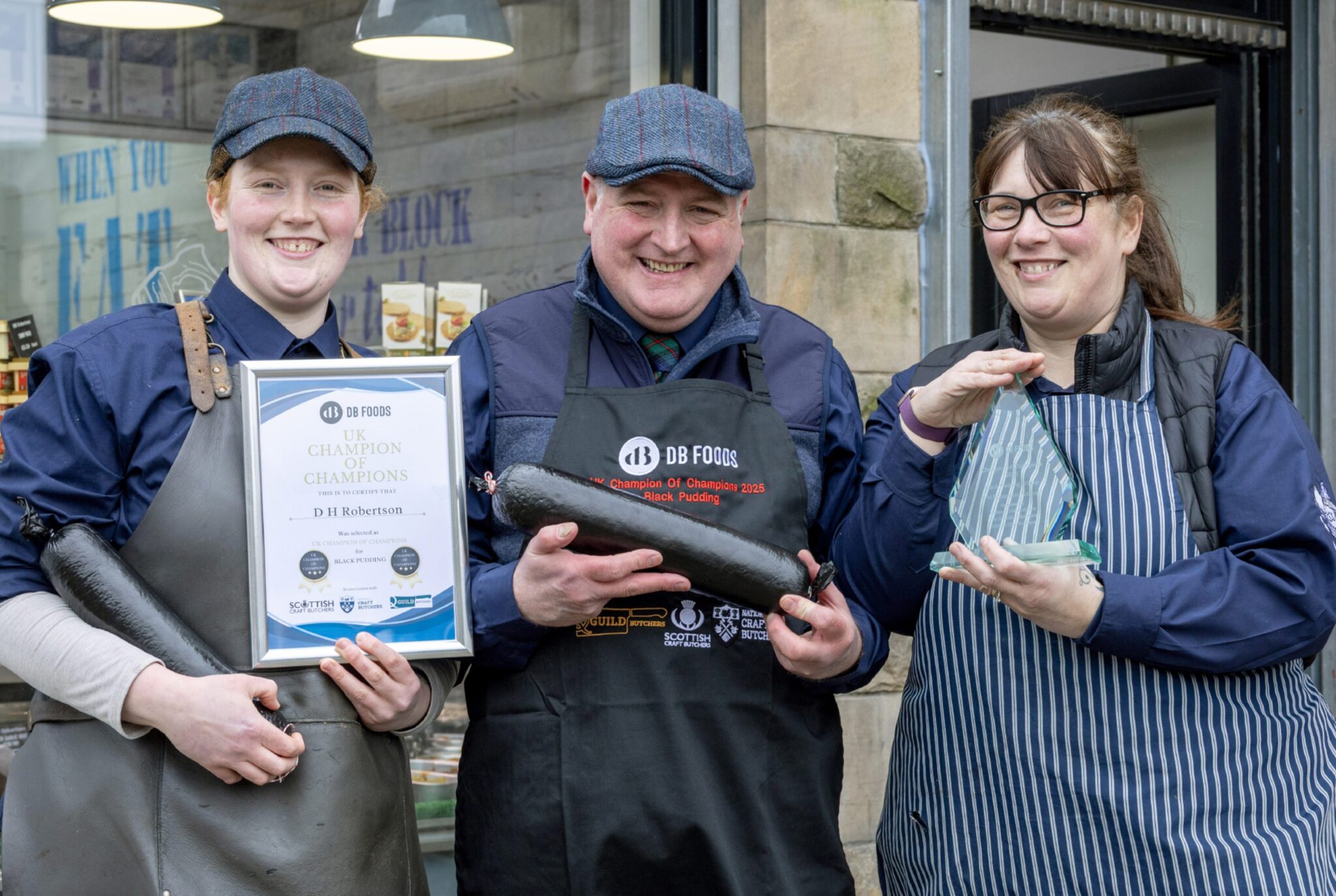Arbroath butcher wins UK’s first Black Pudding Championship