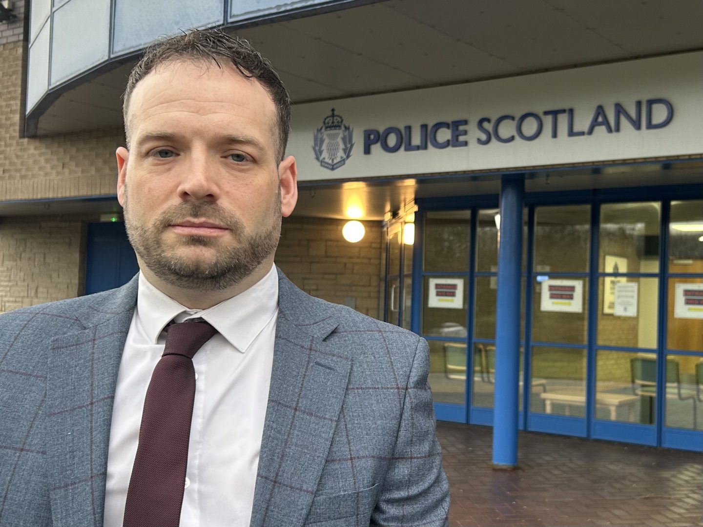 Detective Sergeant Alasdair Young who led the investigation into Brandon Robb.