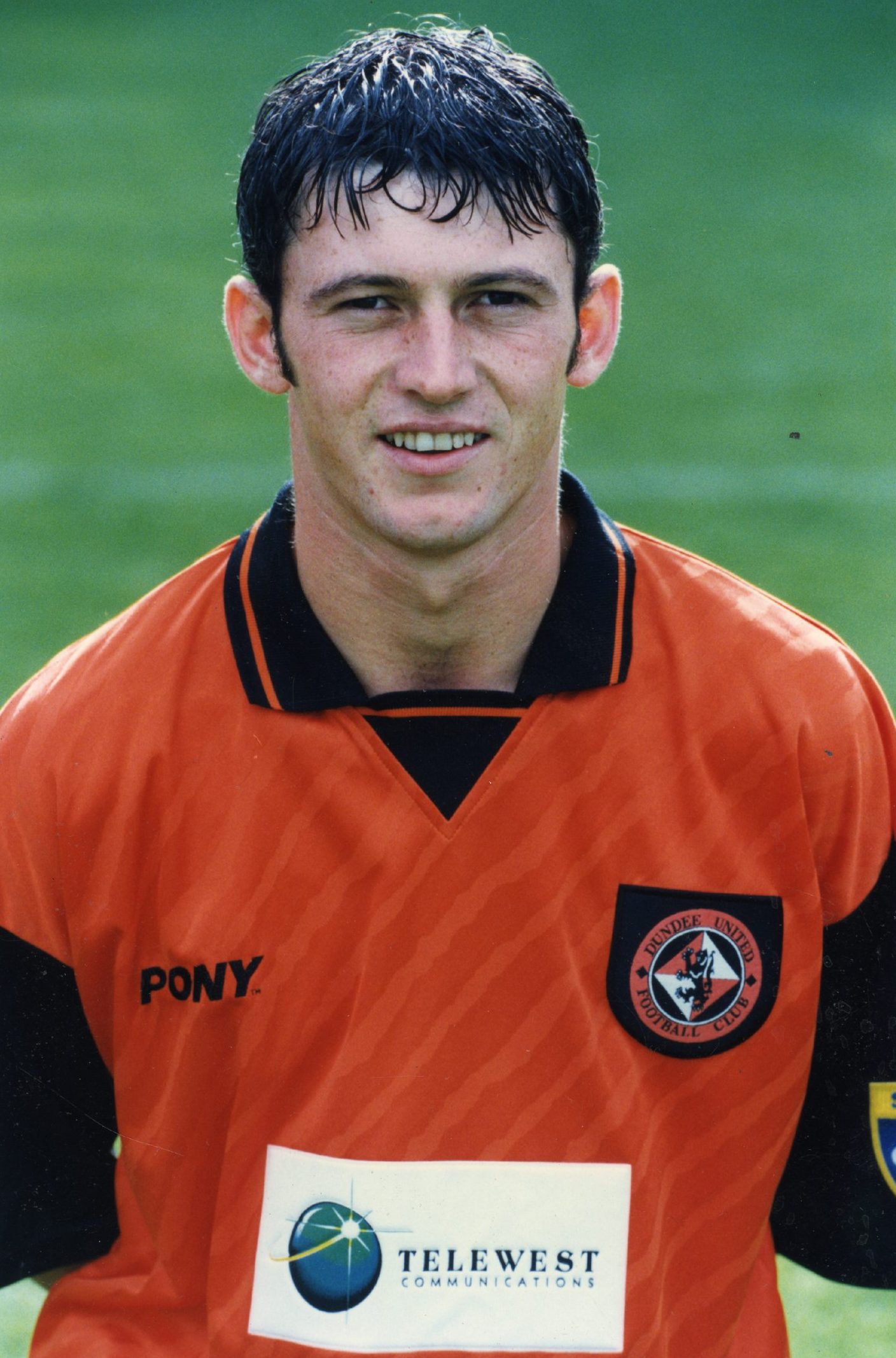 Andy McLaren in the 1996 shirt.