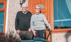 Margaret McLeod and husband Robert. Image: Elliott Cansfield.