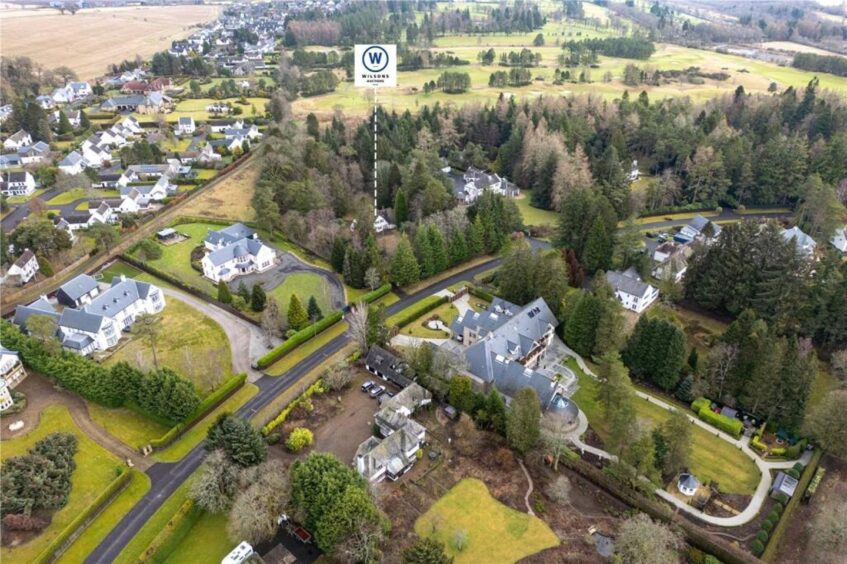 The Gleneagles home will go under the hammer next week.