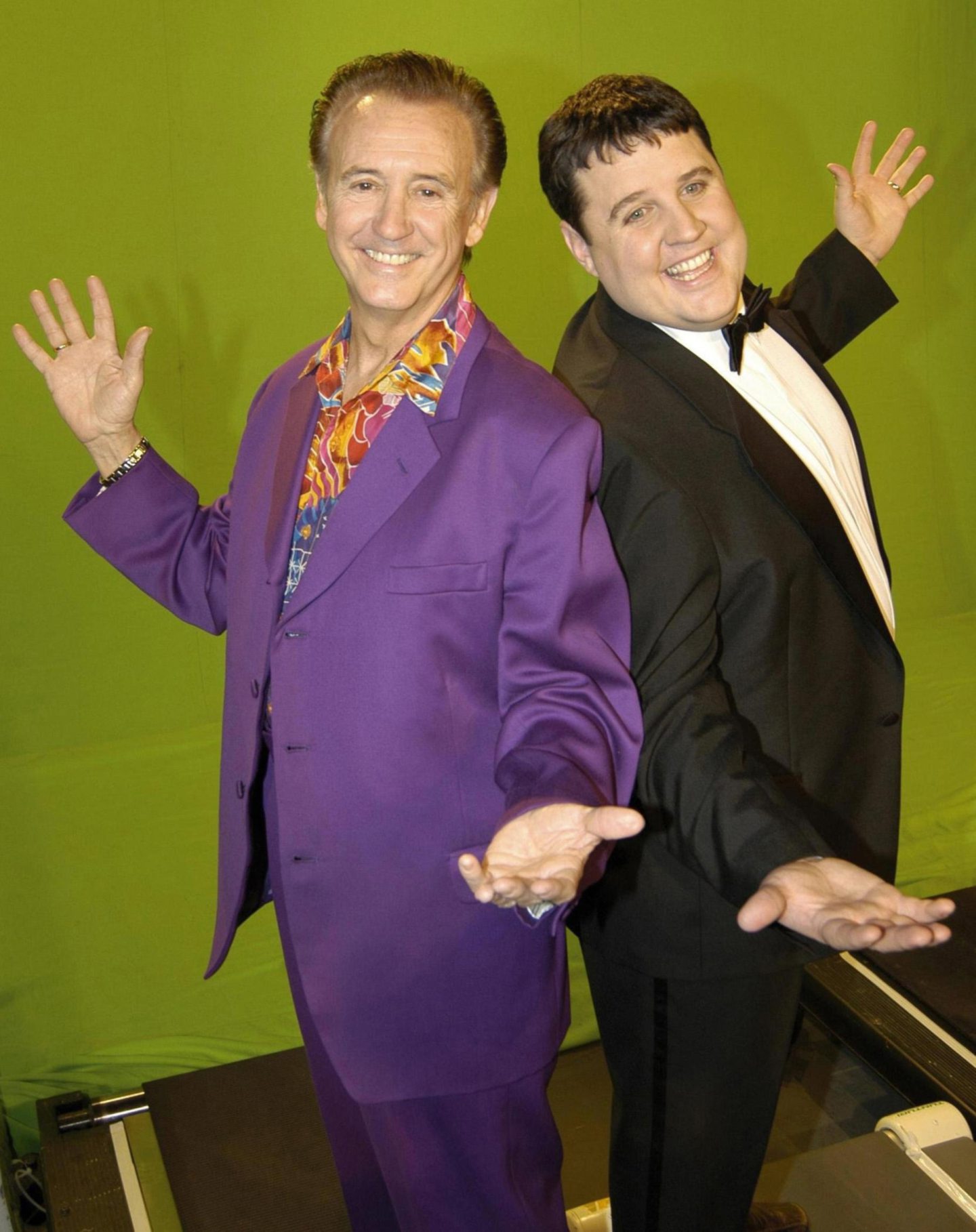 Tony Christie and Peter Kay 