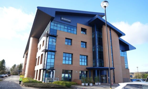 The NCR Atleos building in Dundee. Image: NCR Atleos