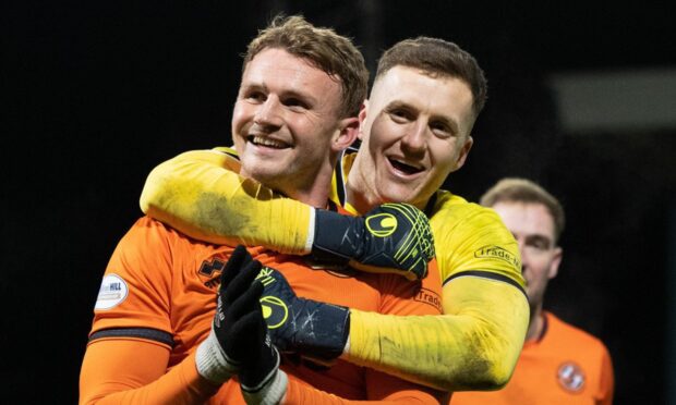 Sam Dalby, left, and Jack Walton have been major Dundee United success stories