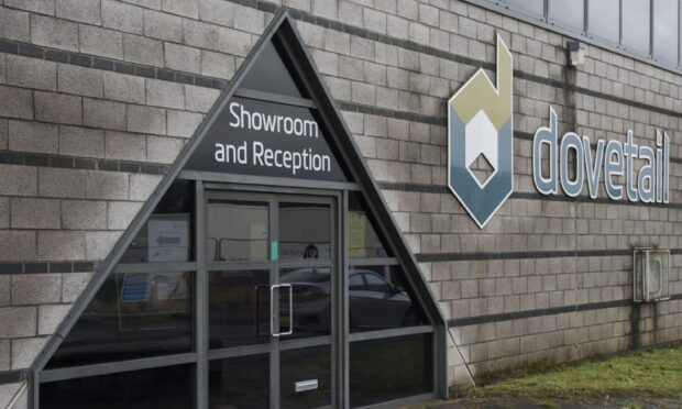 The Dovetail premises in Dundee. Image: Alan Richardson