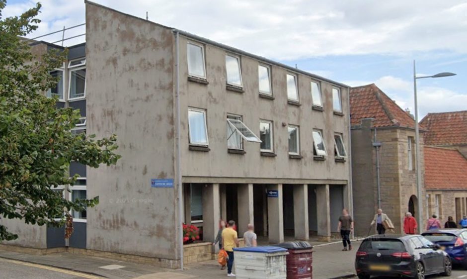 Gannochy House in North Street, St Andrews, is next to the Younger Hall