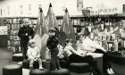 Youngsters inside the Wellgate children's library in December 1986.