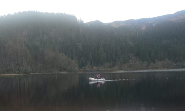 Underwater search for Kevin McGuire