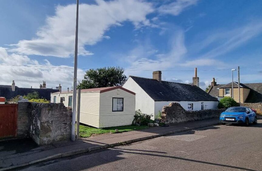 Carnoustie static caravan planning row.