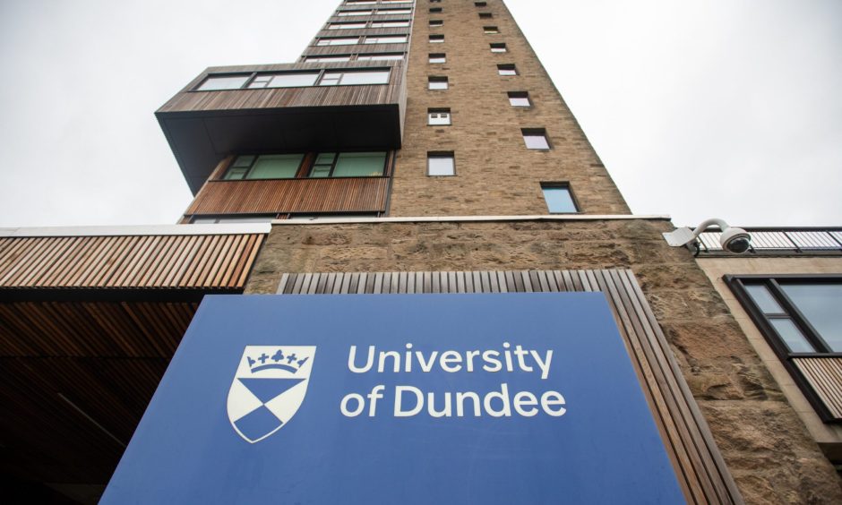 University of Dundee's Tower Building. Image: Kim Cessford / DC Thomson