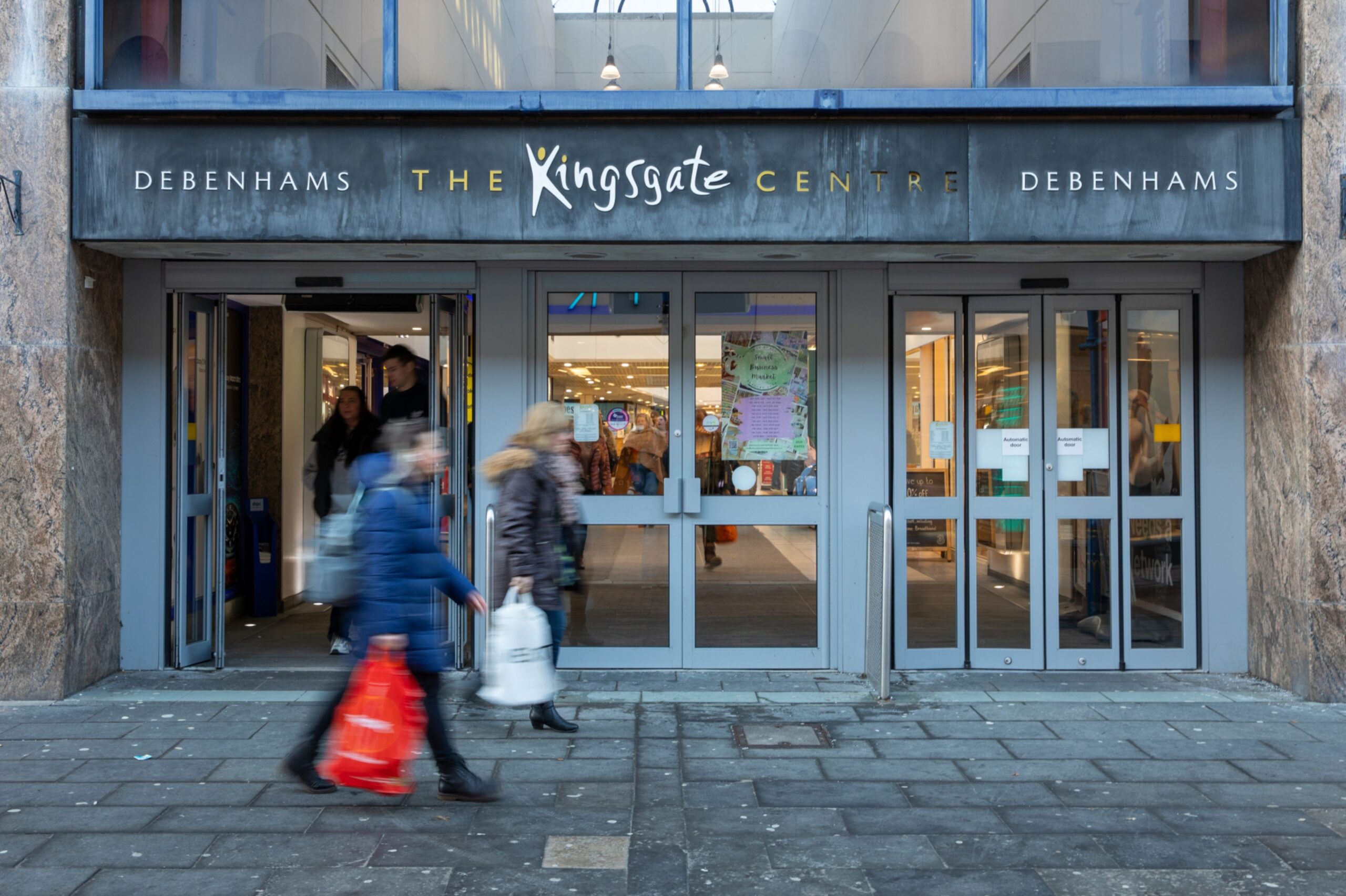 Kingsgate Shopping Centre in Dunfermline
Image: Kenny Smith/DC Thomson