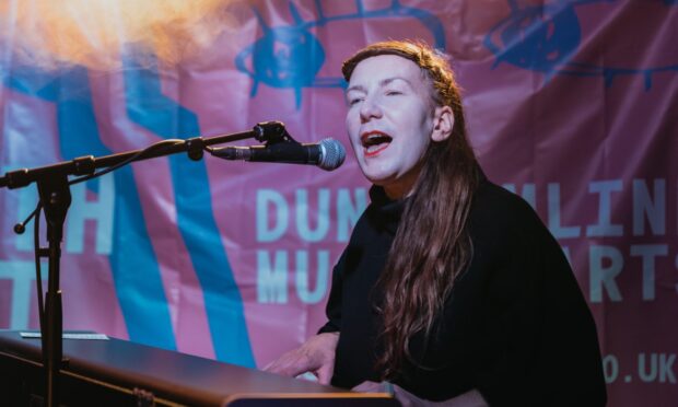 Scottish singer-songwriter Kathryn Joseph at Outwith Festival 2024. Image: Matt Robertson/Outwith Festival