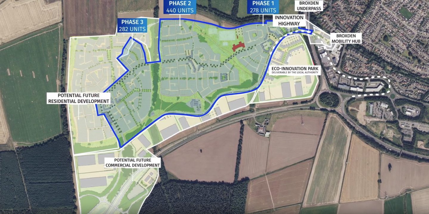 Lamberkin Village plan.