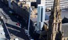 Letters are added to the former Mecca Bingo tower by giant aerial ladder. Image: LiveHouse