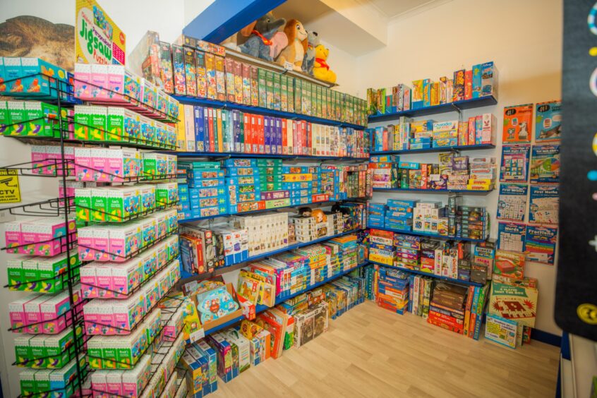 Inside the Old High Street Toy Shop in Perth