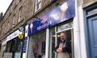 Stephen Bennett at his new Casa Di Gelato ice cream shop site. Image: James Simpson/DC Thomson