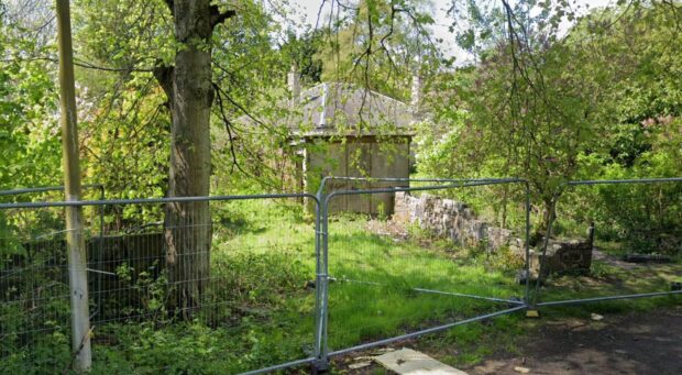 Glenavon Cottage is located near Townhill Loch. Image: Google Maps