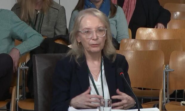Interim finance director Helen Simpson. Image: Scottish Parliament