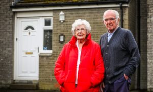 Jim and Ann Tait have lived on Milton Street for 60 years. Image: Mhairi Edwards/DC Thomson.