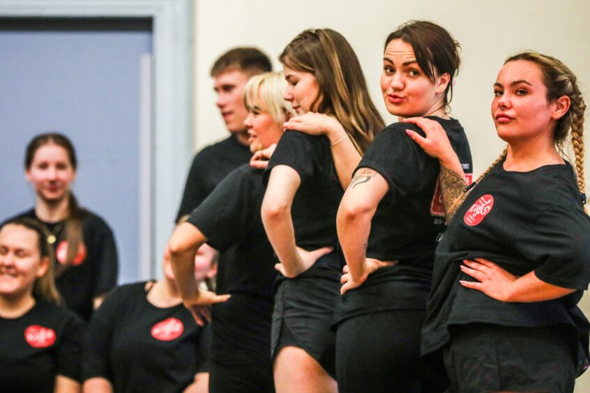 Kirriemuir Amateur Operatic Society production of Grease.