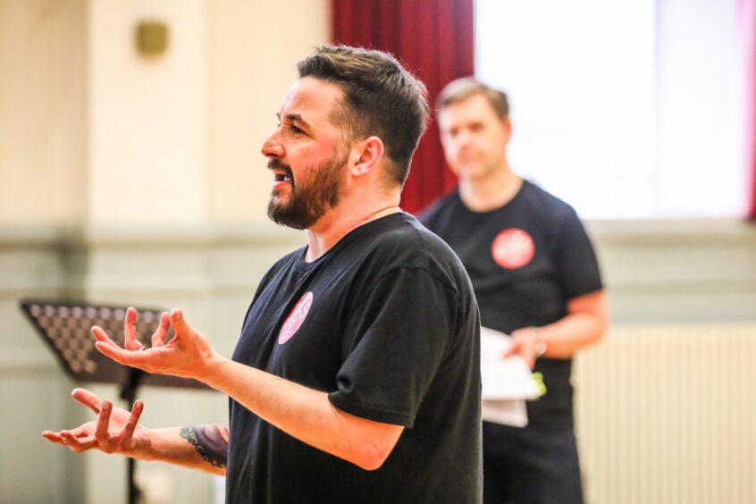 Grease production by Kirriemuir Amateur Operatic Society.