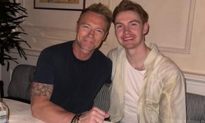 Ronan Keating and son Jack at Gleneagles Hotel. Image: Ronan Keating/Instagram