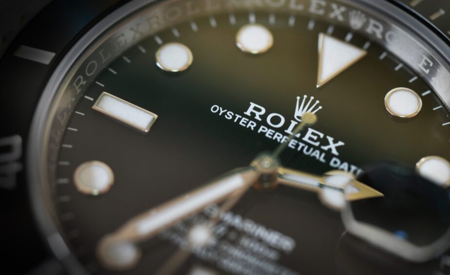 A Rolex watch