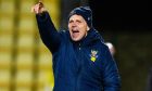 St Johnstone head coach Simo Valakari during the game against Livingston.