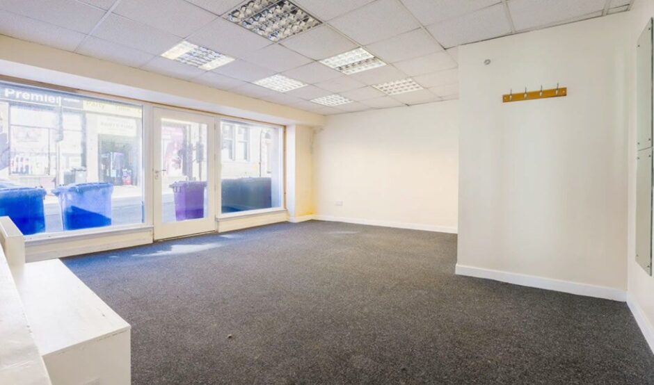 SWan Street shop in Brechin for sale.