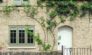 stone house's window and door from Greencastle Home Improvements