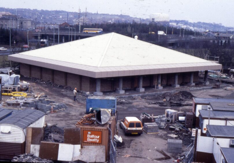 The construction of the hotel and casino