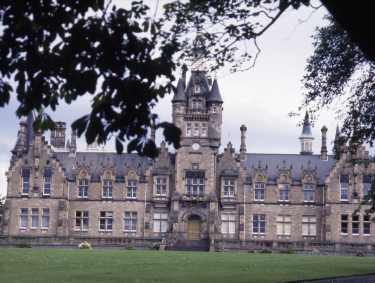 the exterior of Morgan Academy in Dundee