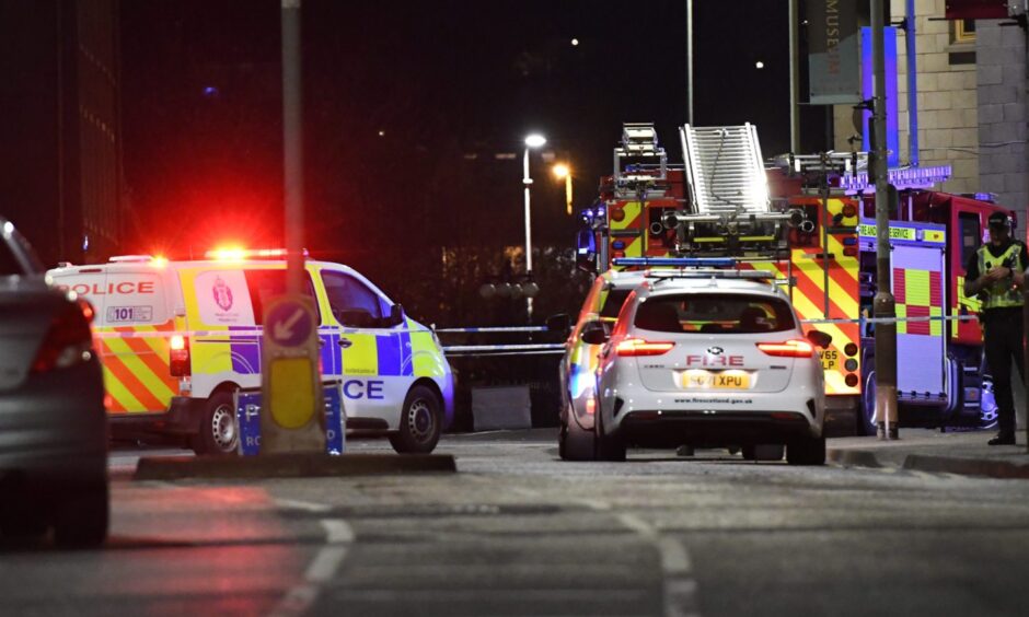 Man hospitalised after fall from height in St Andrews Street, Perth