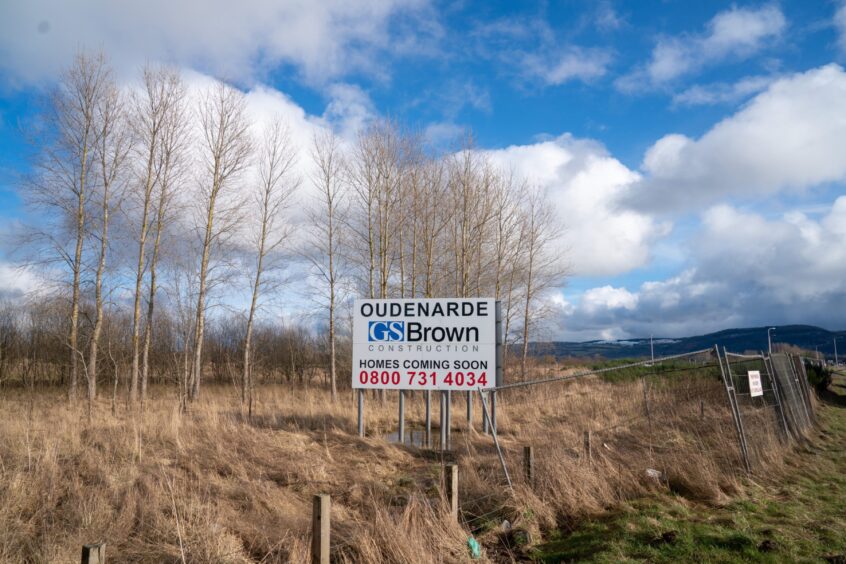 The Oudenarde site near Bridge of Earn.