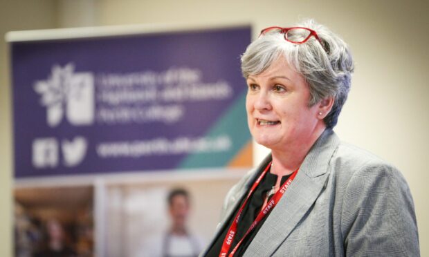UHI Perth principal Margaret Cook. Image: Kris Miller/DC Thomson.